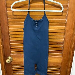 Madewell Navy Blue Jumpsuit